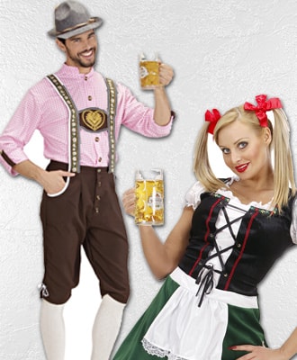 Disfraces para la fiesta de la cerveza y oktoberfest